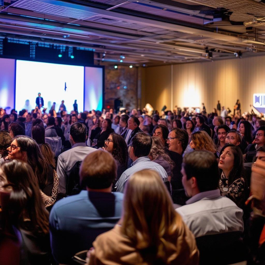 Summit Event crowd